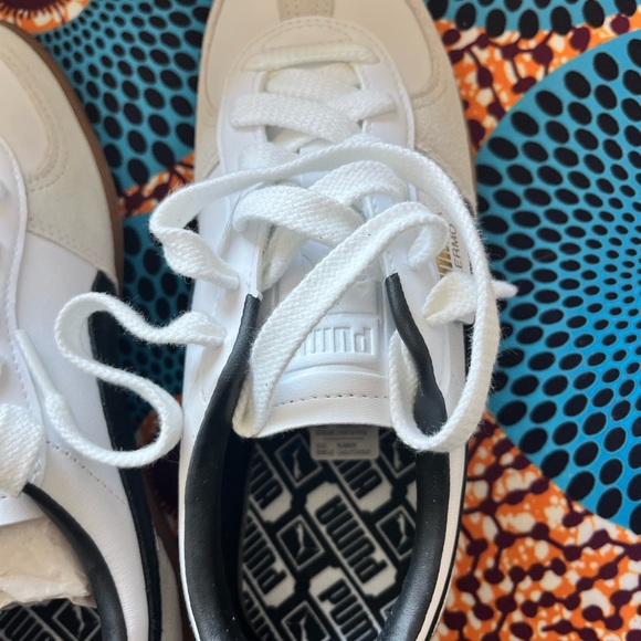 Puma Palermo White Sneakers in Women's, Sz 7, NIB - Picture 8 of 14